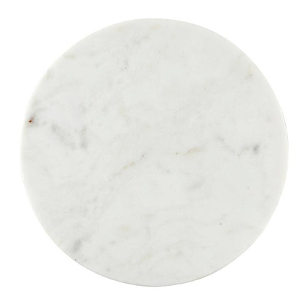 White Marble Footed Tray - 10