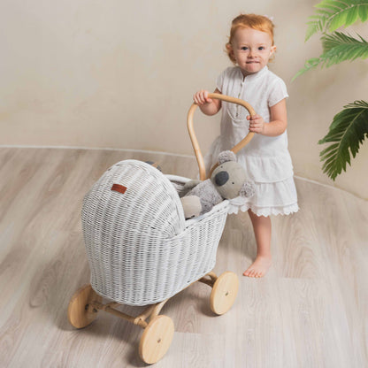 Colette Doll Stroller - White