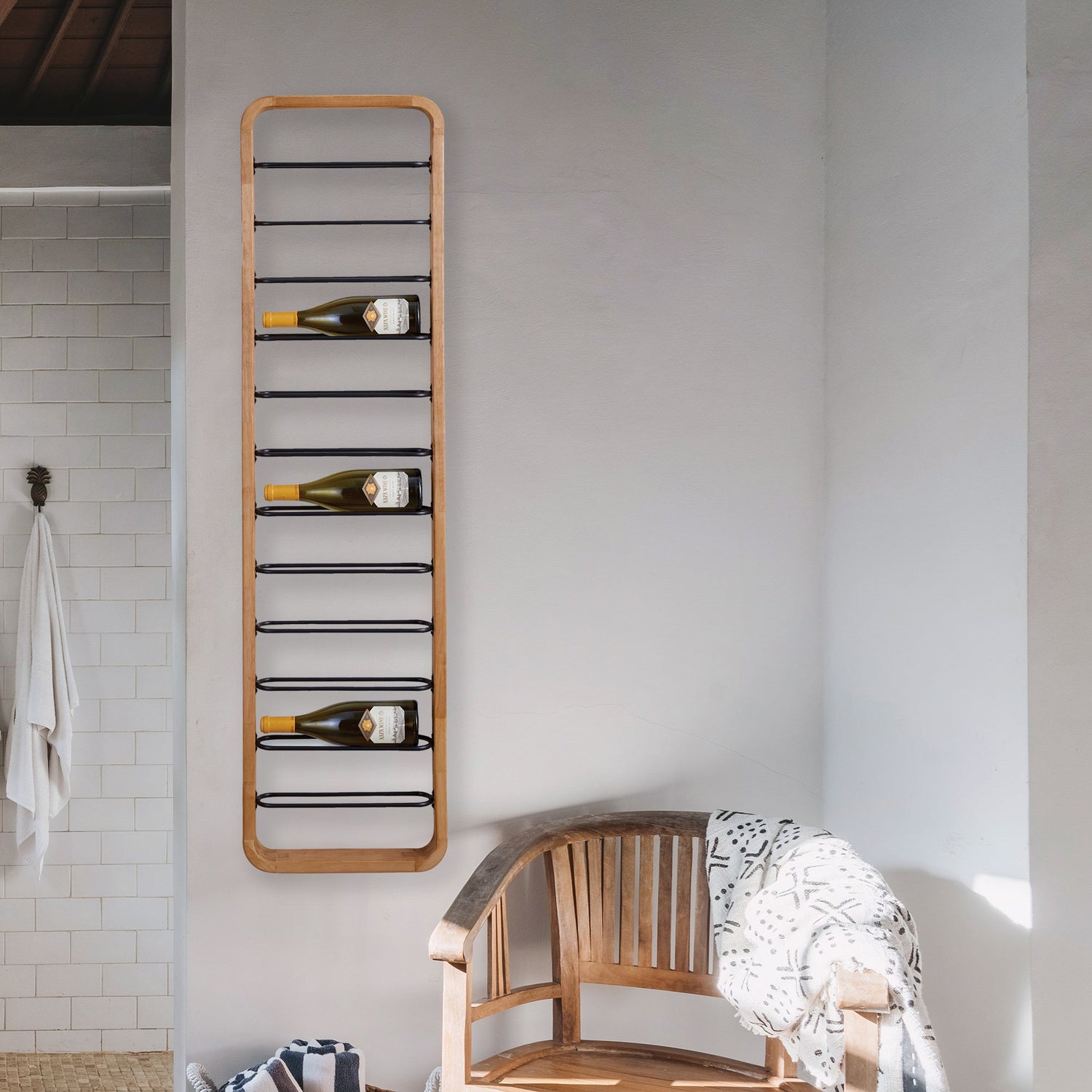 HOXTON 12-BOTTLE WINE RACK