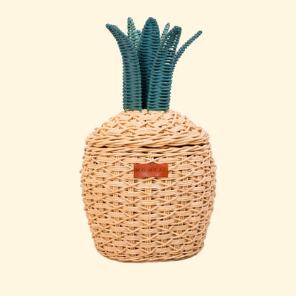 Pineapple Storage Basket Small - Natural