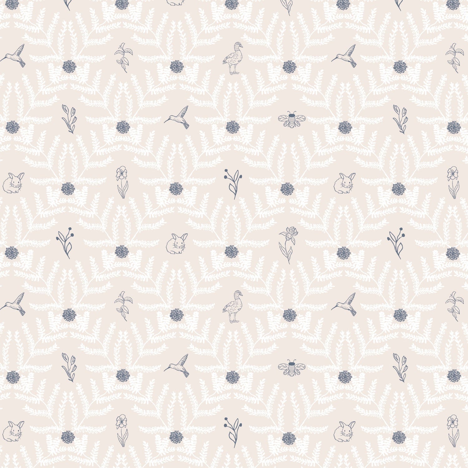 Navie Wallpaper by Hannah Langford Design