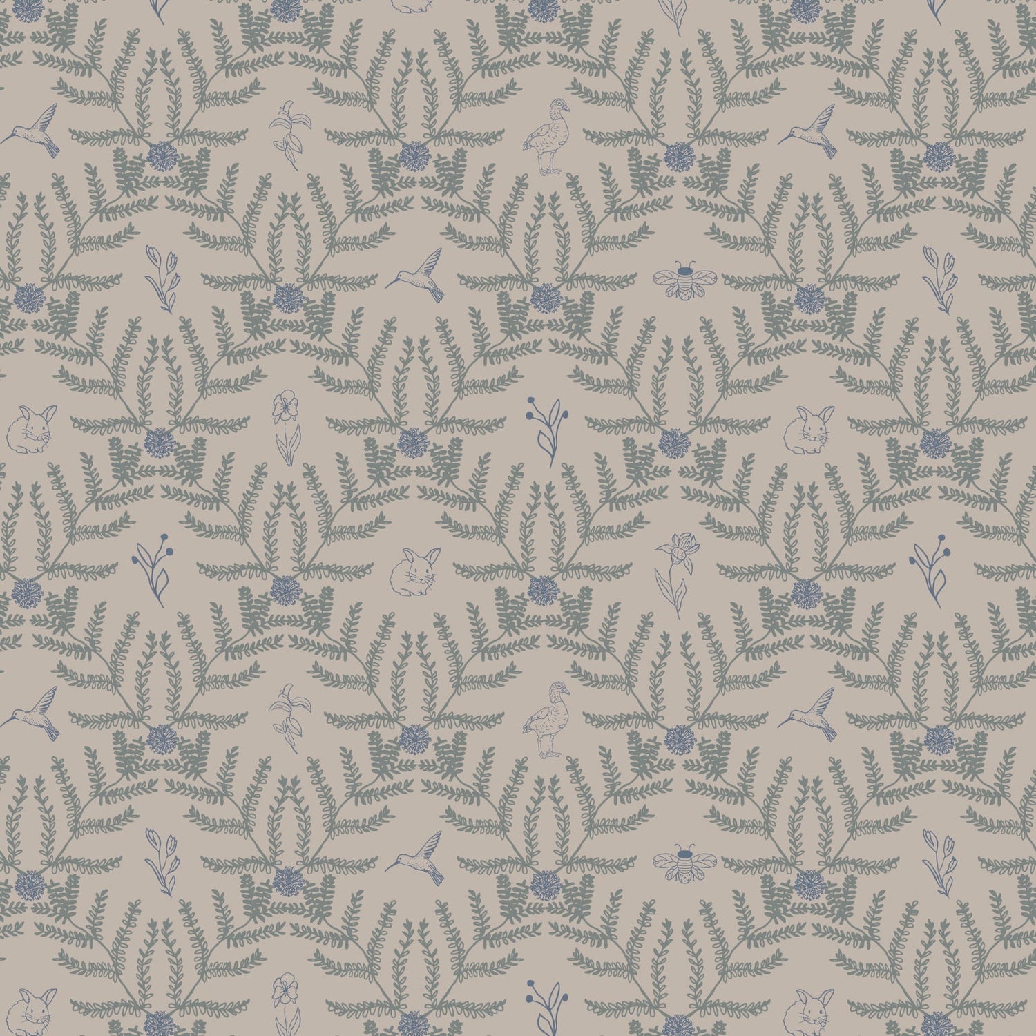 Navie Wallpaper by Hannah Langford Design