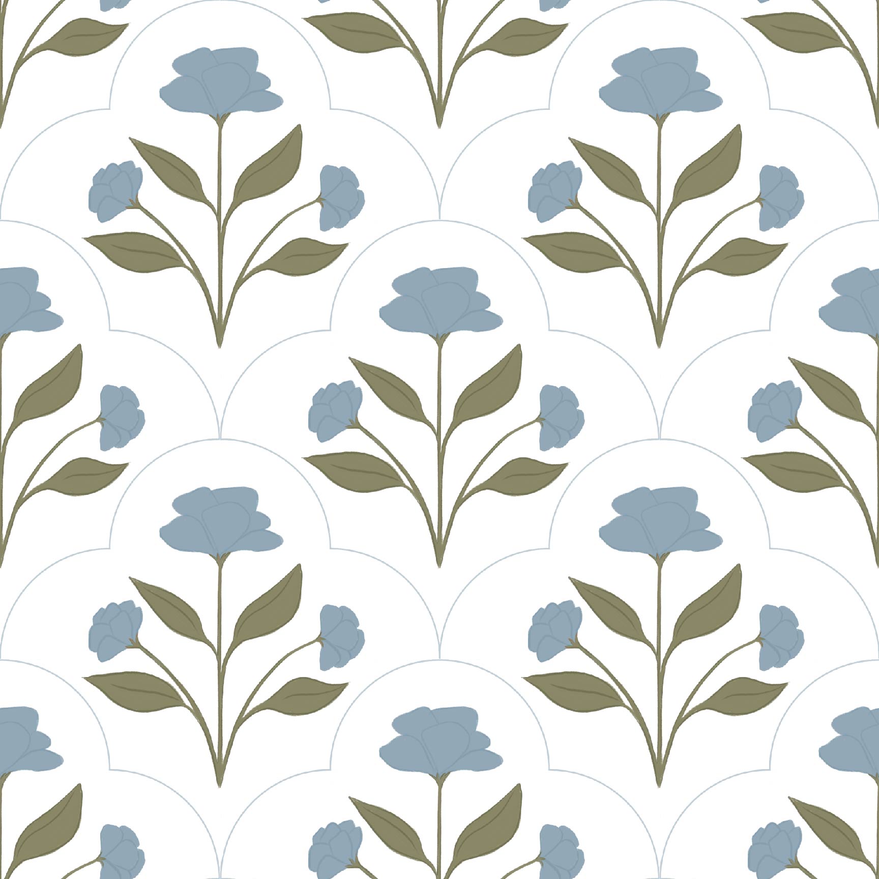 Nicole Wallpaper by Megan Lindsey Illustration