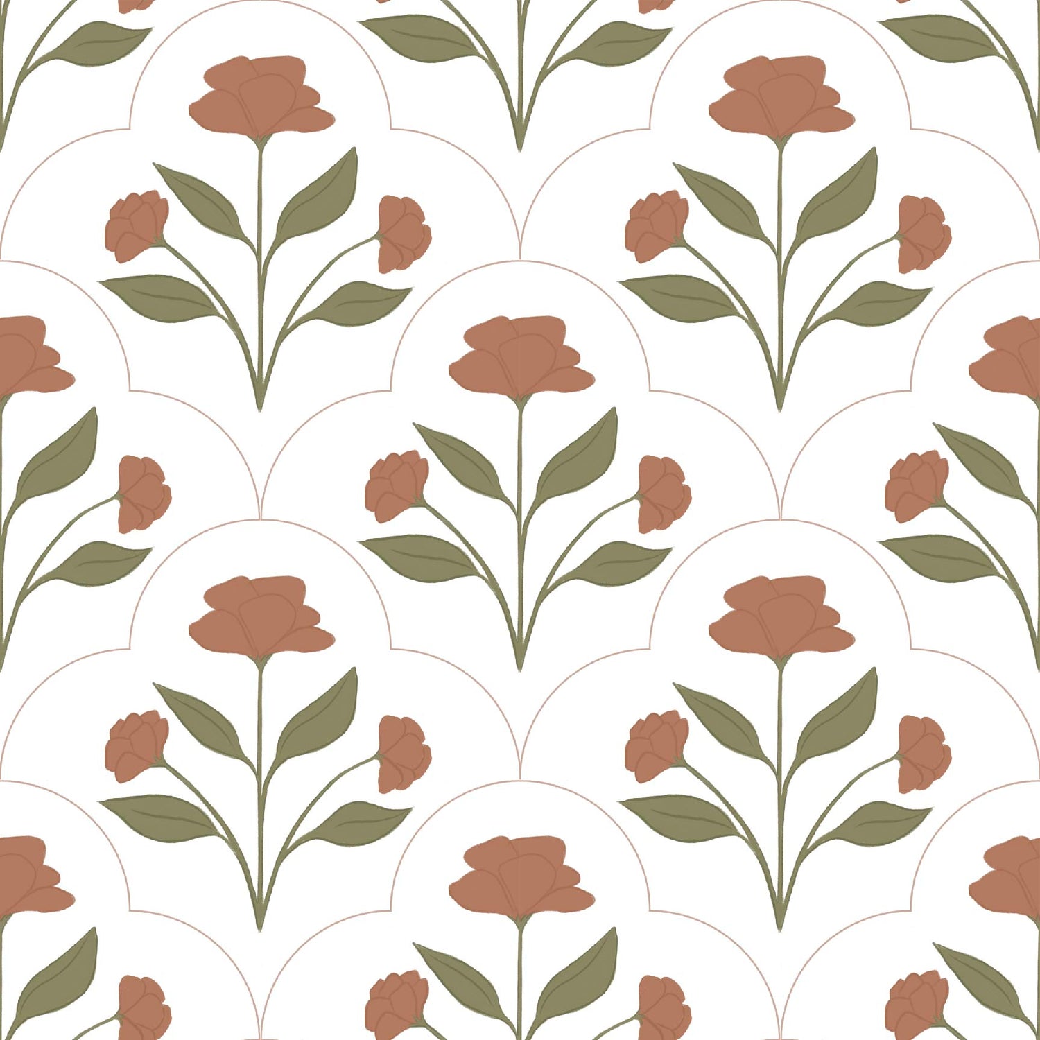 Nicole Wallpaper by Megan Lindsey Illustration