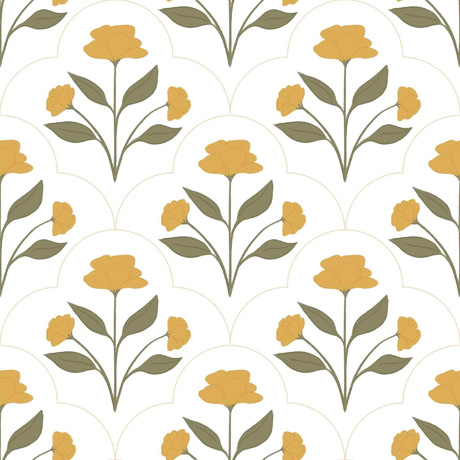 Nicole Wallpaper by Megan Lindsey Illustration