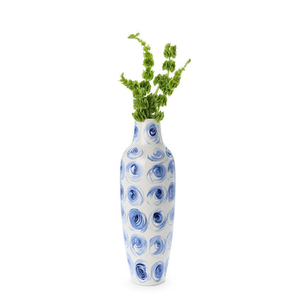 23 1/2" Rose Buds Vase - Porcelain