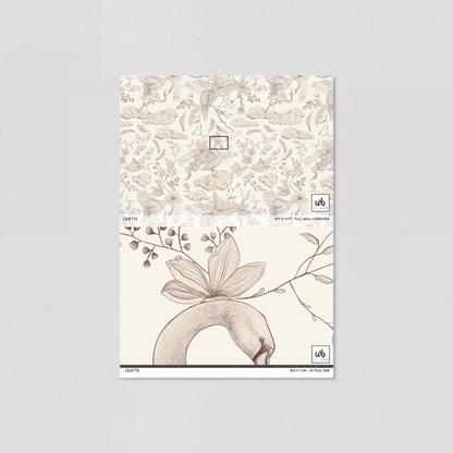 Odette Wallpaper - 6 FT H X 15.8 FT W LUXE
