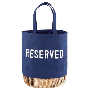 Canvas Picnic Bag - Reserved