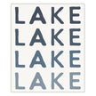 Luxe Throw - Lake Ombre