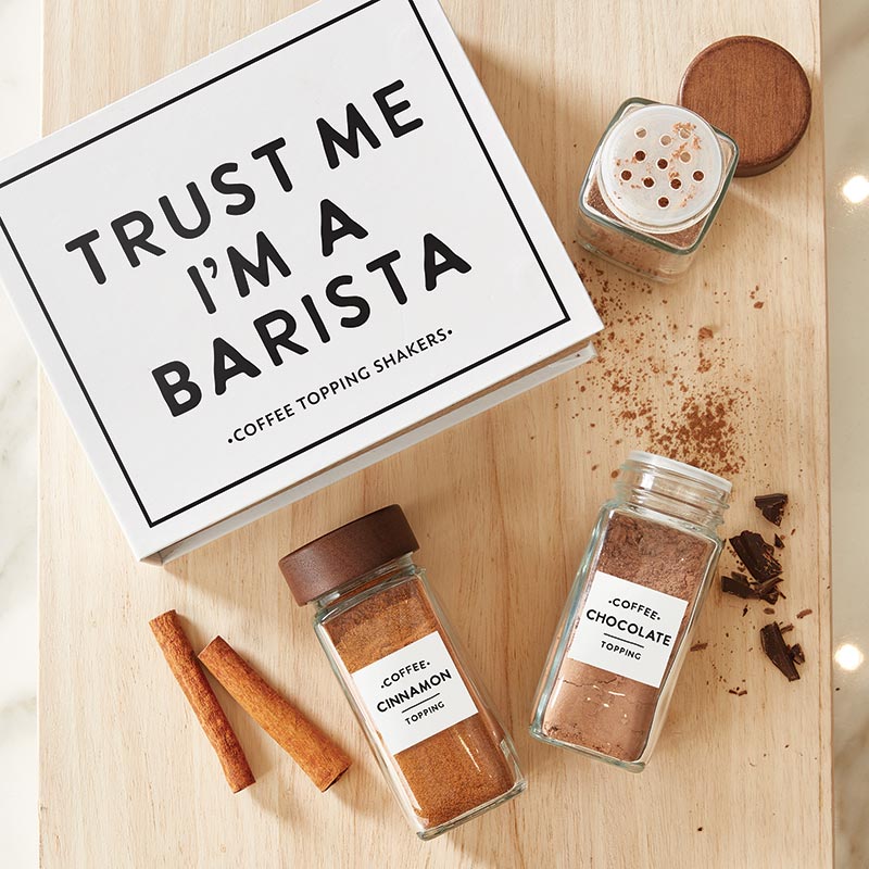 Coffee Topping Shaker Book Box - Trust Me I&