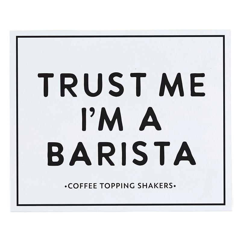Coffee Topping Shaker Book Box - Trust Me I&