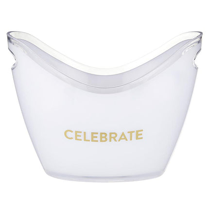 Acrylic Beverage Bucket - Celebrate