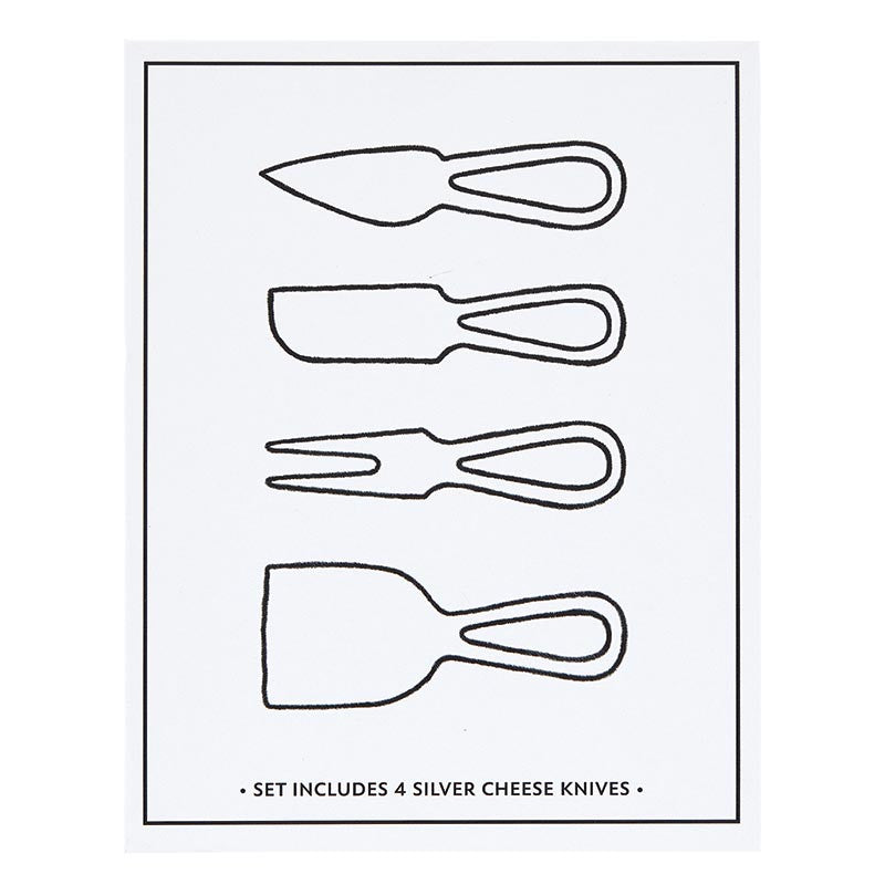 Silver Cheese Knives Book Box