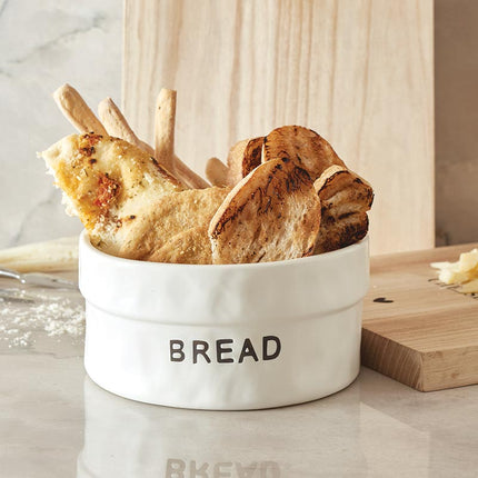 Ceramic Bread Basket - Bread