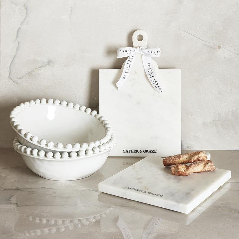Marble Board with Handle - Gather &amp; Graze