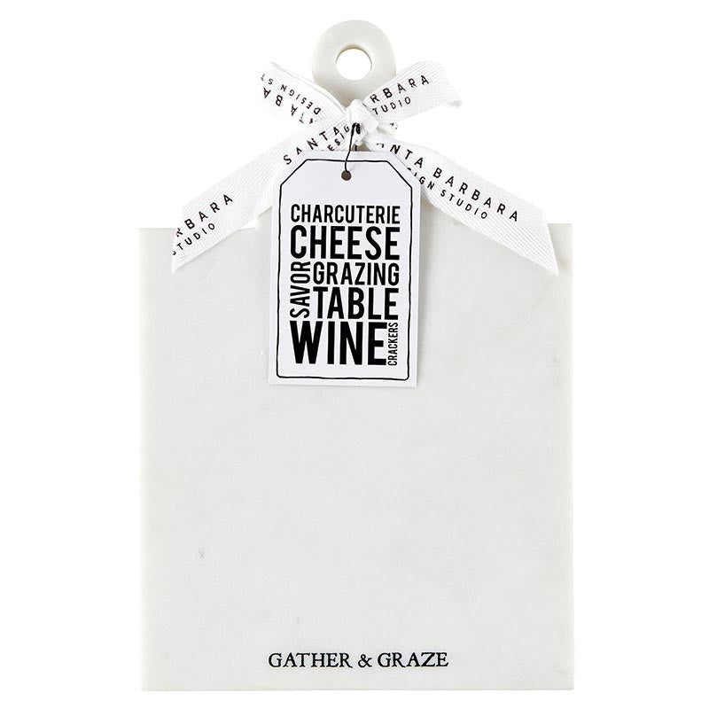 Marble Board with Handle - Gather &amp; Graze