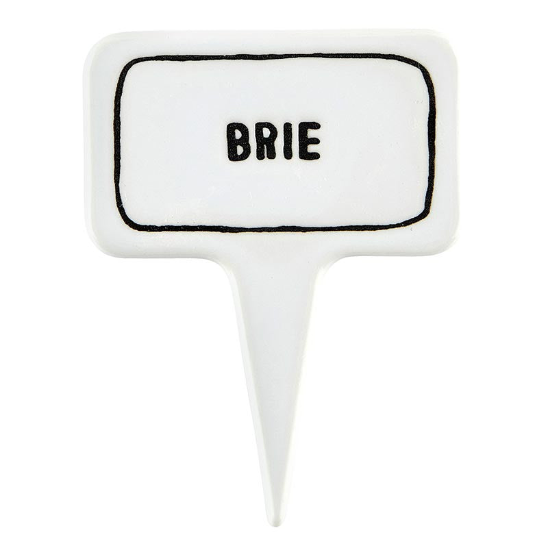 Ceramic Cheese Markers - Set of 6