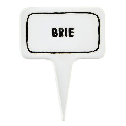 Ceramic Cheese Markers - Set of 6