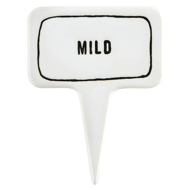 Ceramic Cheese Markers - Set of 6