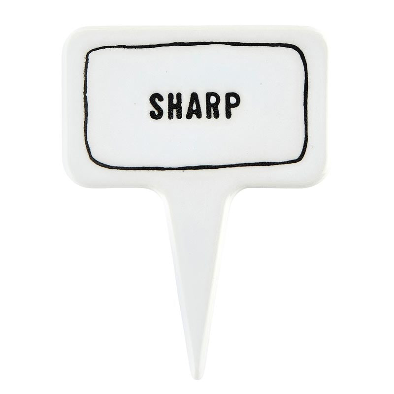 Ceramic Cheese Markers - Set of 6