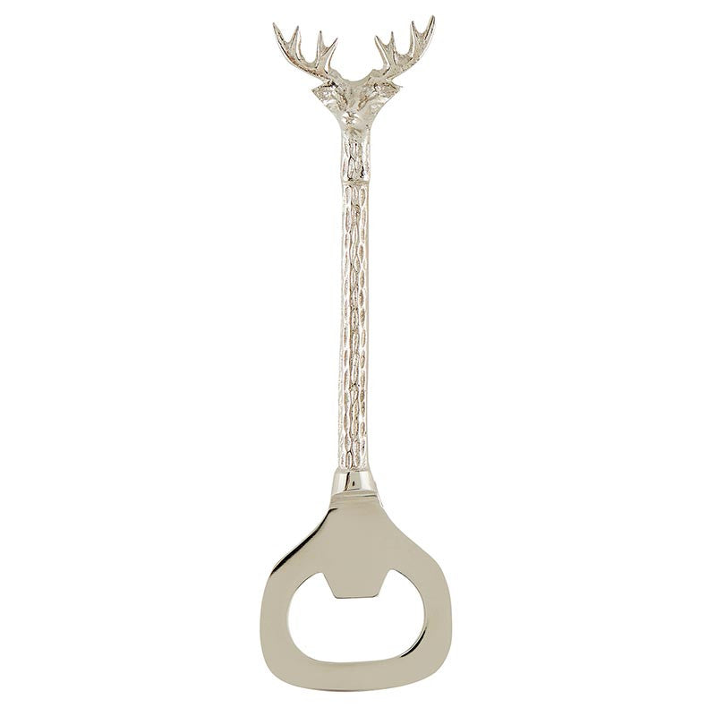 Stag Bottle Opener - Silver