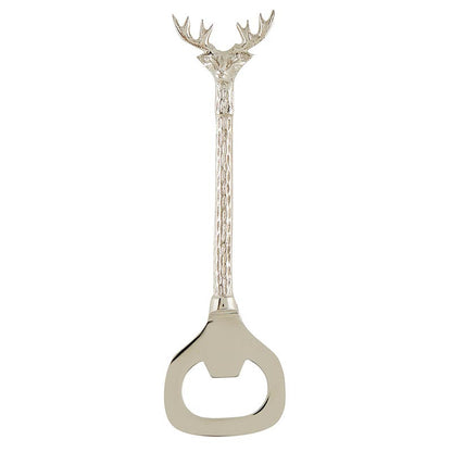 Stag Bottle Opener - Silver