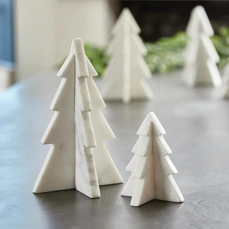5" Marble Interlock Tree