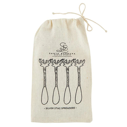 Silver Stag Spreaders - Set of 4