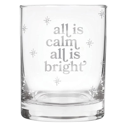 DOF Rocks Glass - All Is Calm All Is Bright