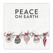 Ceramic Napkin Tray + Napkins - Peace On Earth