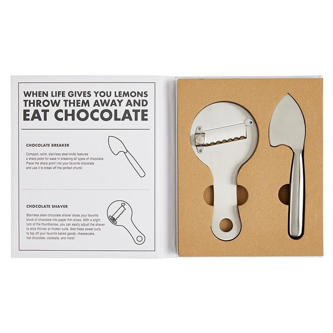 Chocolate Tool Kit Book Box - The Chocolate Lover's Essential Tool Kit