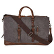 Canvas and Leather Vintage Duffle