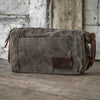 Waxed Canvas Dopp Kit