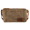 Waxed Canvas Dopp Kit