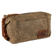 Waxed Canvas Dopp Kit