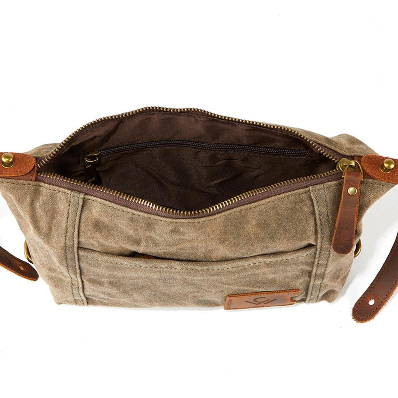 Waxed Canvas Dopp Kit