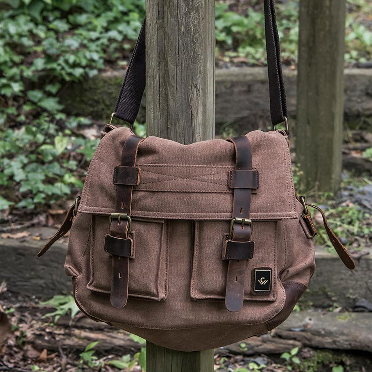 Canvas Messenger Bag