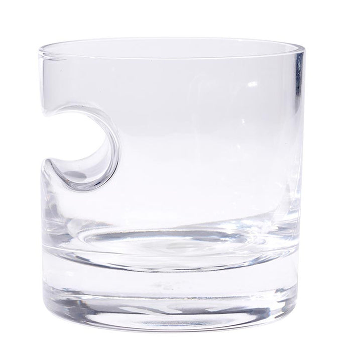 DOF Cigar Holder Whiskey Glass