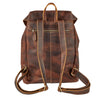 Crazy Horse Leather Backpack