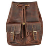 Crazy Horse Leather Backpack