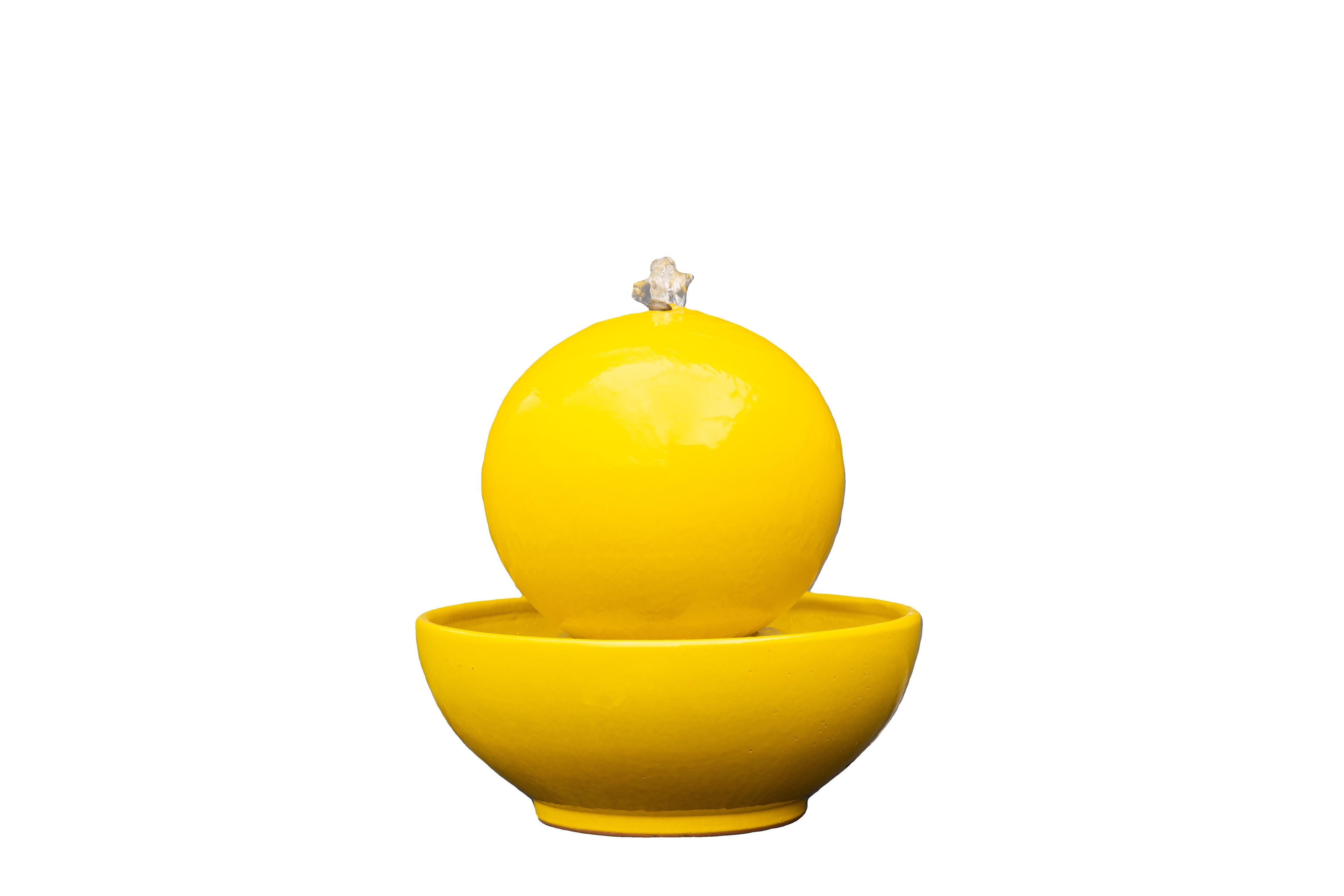 Morning Sun Sphere Fountain By Plantatorem
