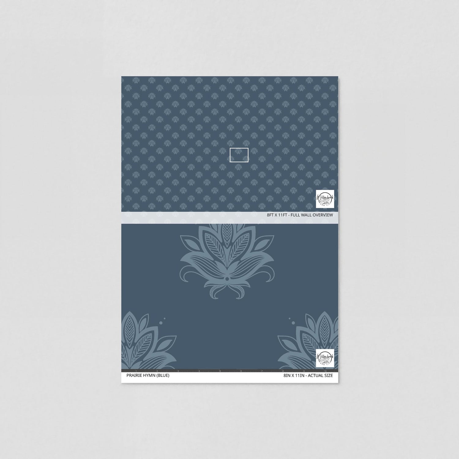 Prairie Hymn (Blue) Wallpaper