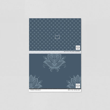 Prairie Hymn (Blue) Wallpaper