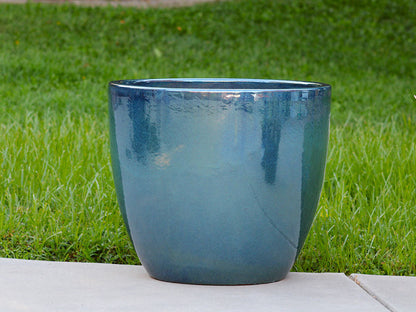 Coco Pots Glazed - Set of 4 By Plantatorem