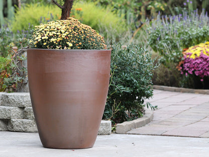 XLG Cone Planter - Set of 4 (Clay) By Plantatorem