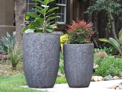 Tall Barrel Planters - Set of 2 By Plantatorem