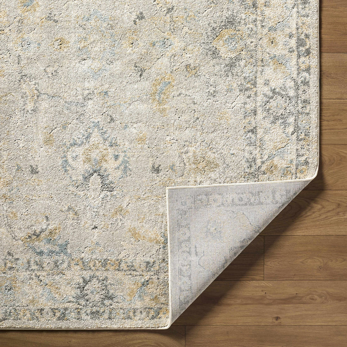 Ahmaud Beige Thick Luxe Area Rug