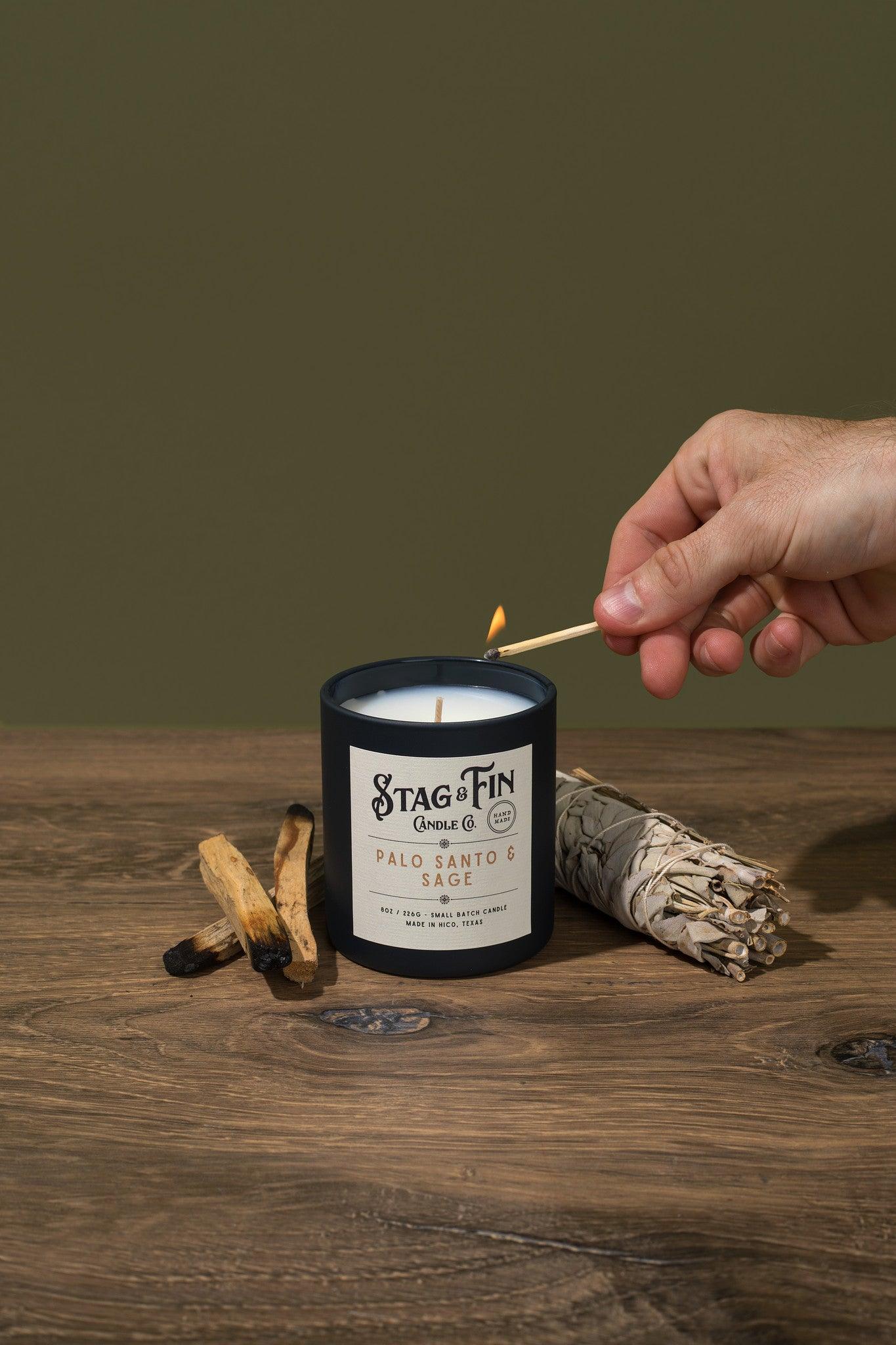 Palo Santo and Sage - 8oz. Candle