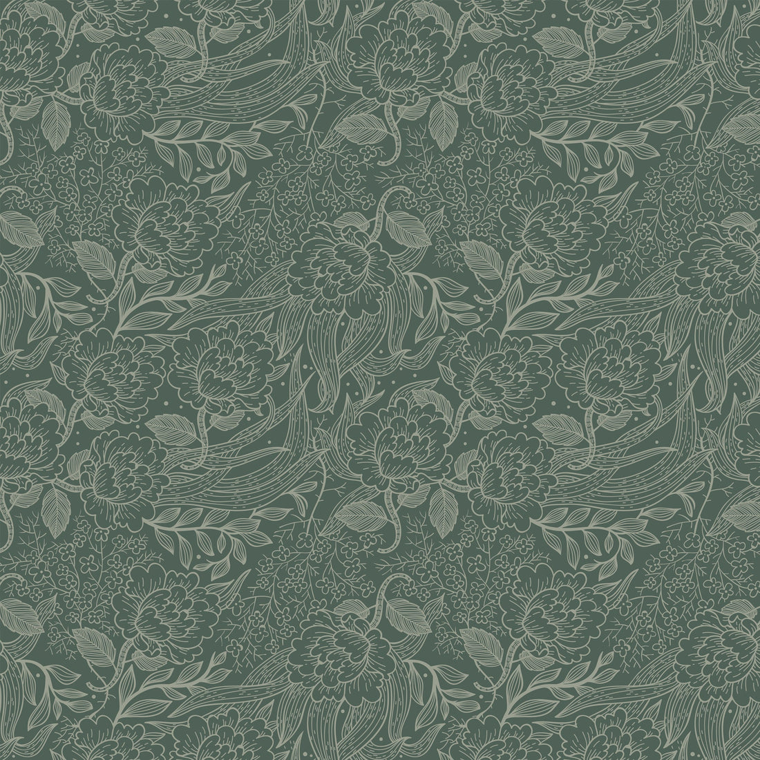 Peony in Pine