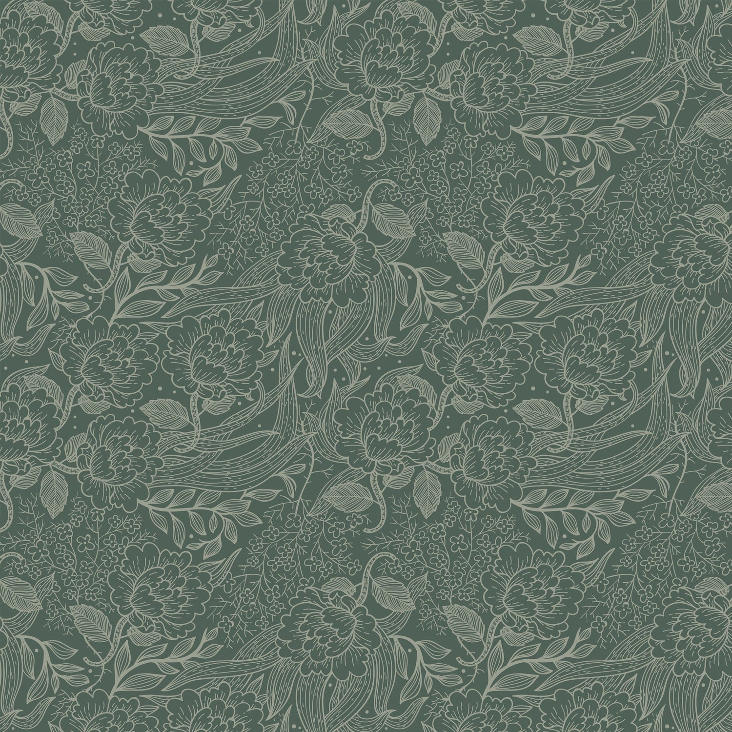 Peony in Pine